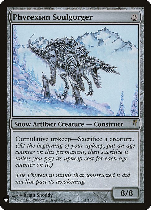 Phyrexian Soulgorger highlighted card art