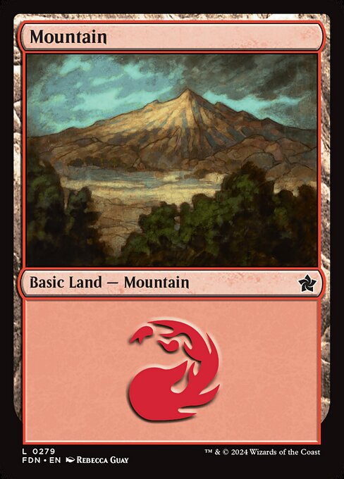 Mountain from Foundations