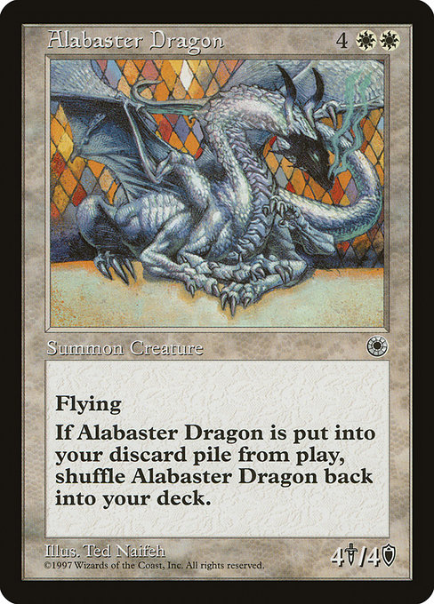 Alabaster Dragon from Portal