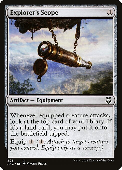 Explorer's Scope from Forgotten Realms Commander