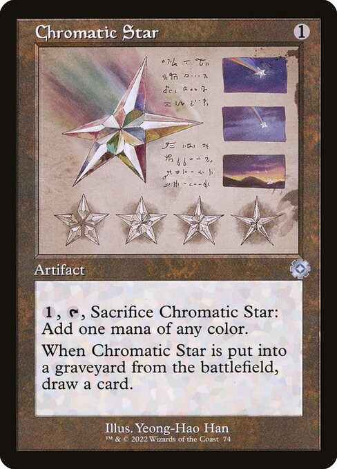 Chromatic Star highlighted card art