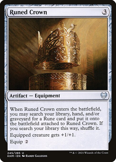 Runed Crown highlighted card art