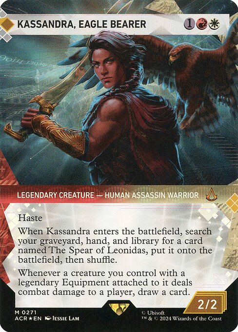 Kassandra, Eagle Bearer highlighted card art