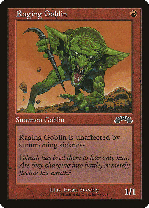 Raging Goblin from Exodus