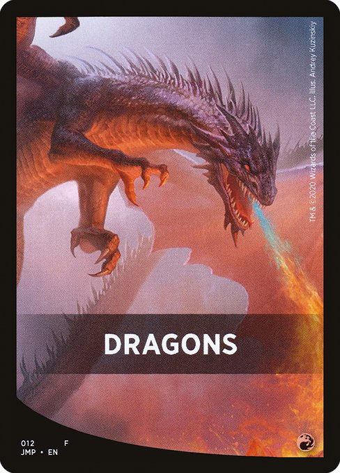 Dragons from Jumpstart Front Cards