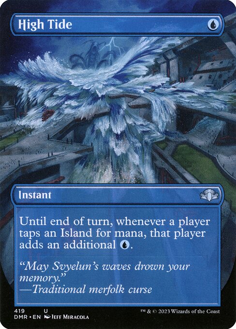 High Tide highlighted card art