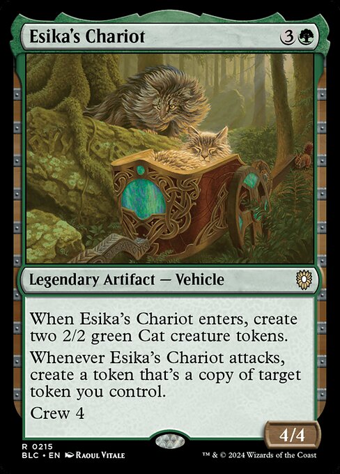 Esika's Chariot from Bloomburrow Commander