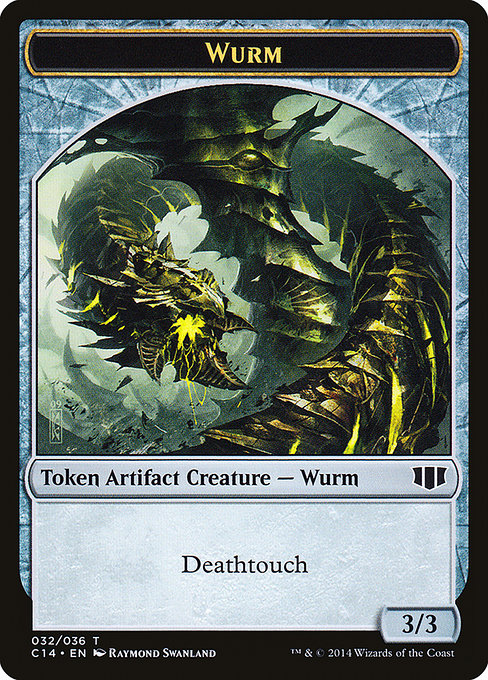 Wurm from Commander 2014 Tokens