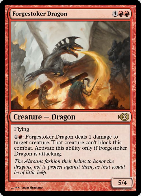 Forgestoker Dragon highlighted card art