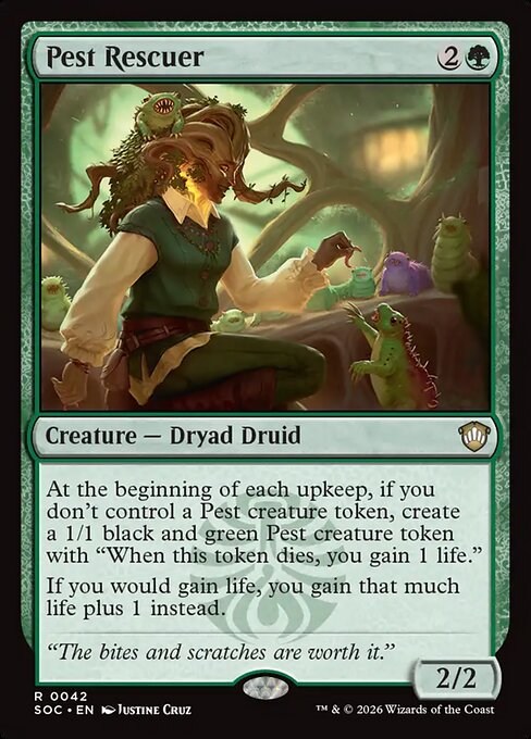 Pest Rescuer from Secrets of Strixhaven Commander