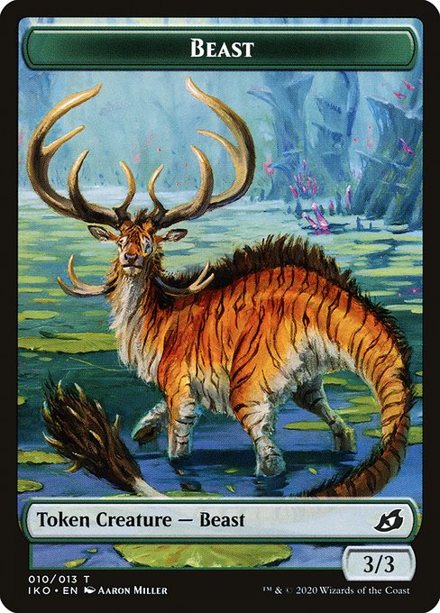 Beast from Ikoria: Lair of Behemoths Tokens