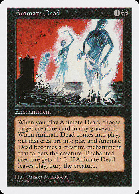 Animate Dead from Fifth Edition