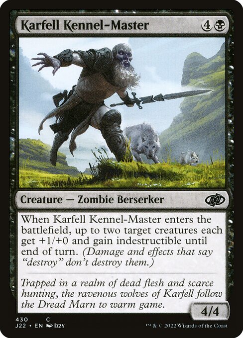 Karfell Kennel-Master highlighted card art