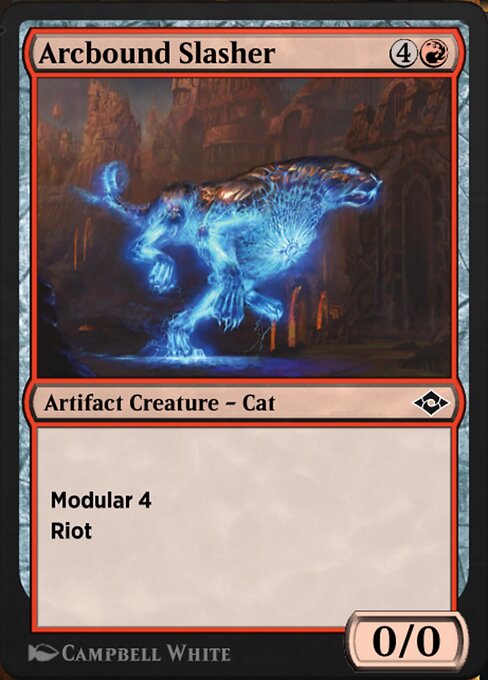 Arcbound Slasher highlighted card art