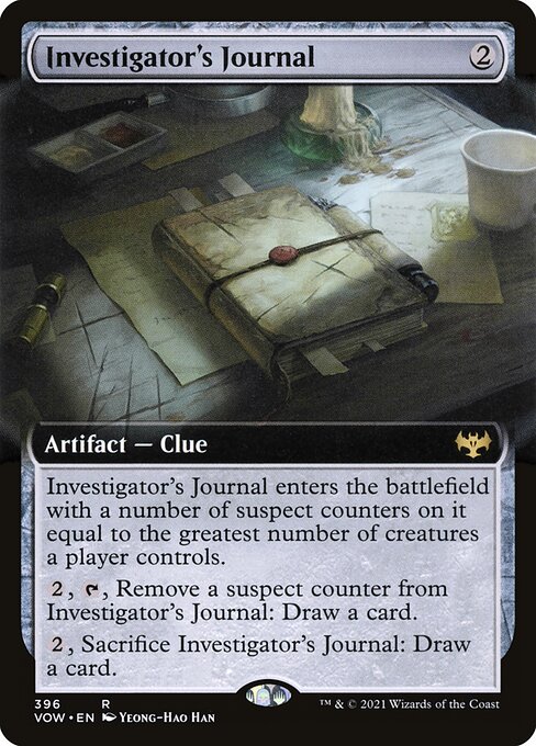 Investigator's Journal from Innistrad: Crimson Vow