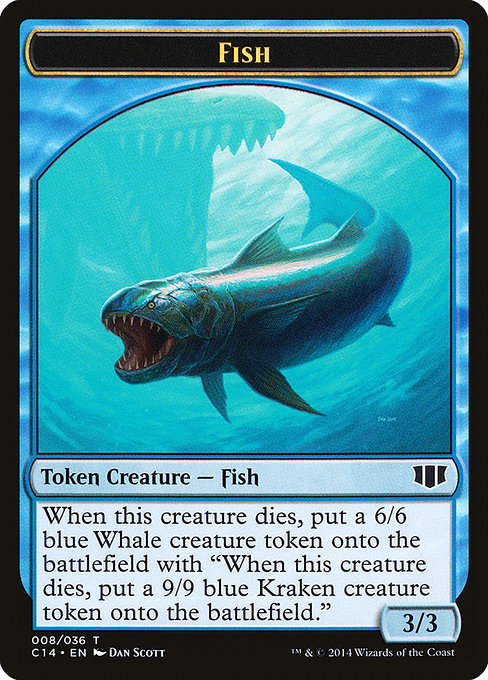 Fish from Commander 2014 Tokens