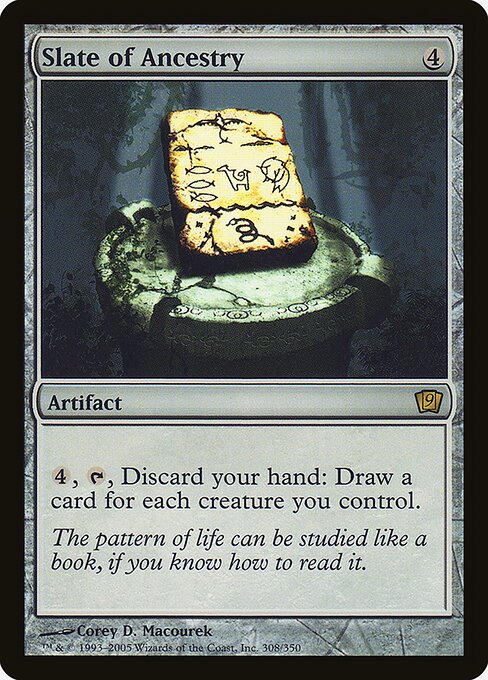 Slate of Ancestry from Ninth Edition