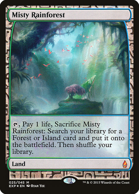 Misty Rainforest from Zendikar Expeditions