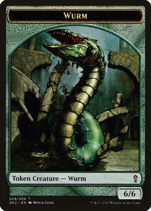 Wurm from RNA Guild Kit Tokens