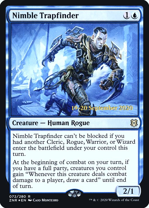 Nimble Trapfinder from Zendikar Rising Promos