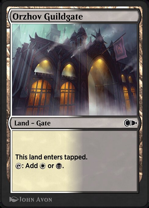 Orzhov Guildgate highlighted card art