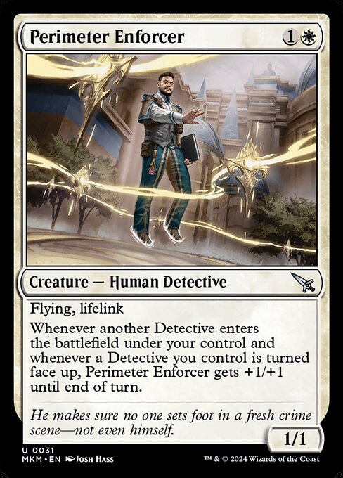 Perimeter Enforcer highlighted card art