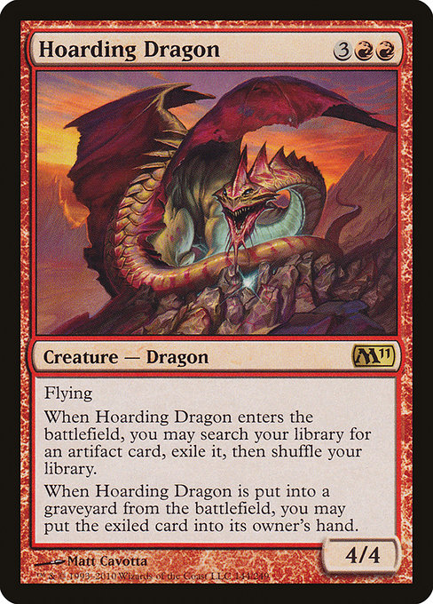 Hoarding Dragon from Magic 2011