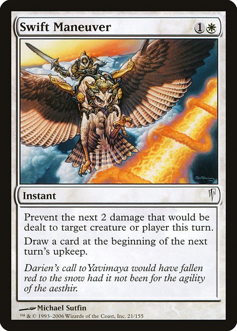 Swift Maneuver highlighted card art