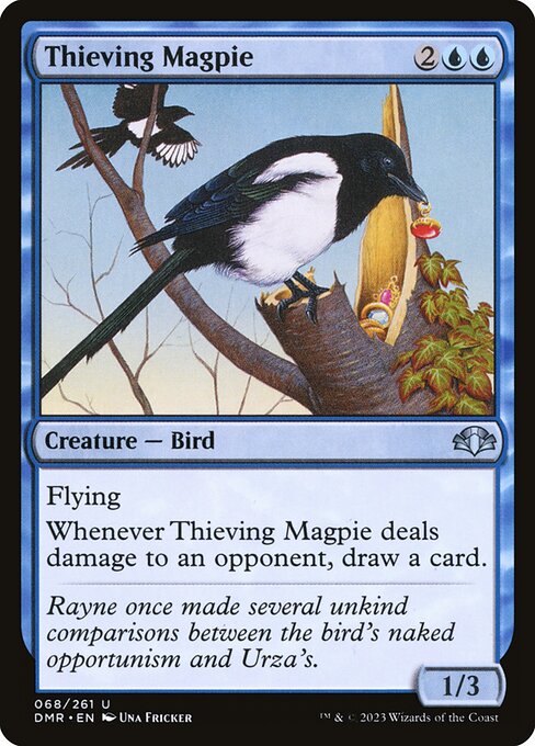 Thieving Magpie highlighted card art