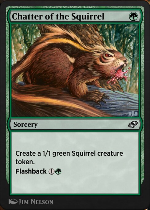 Chatter of the Squirrel highlighted card art