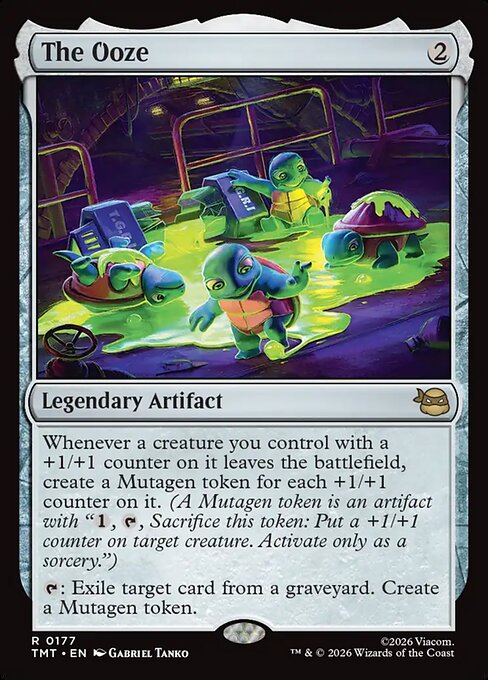 The Ooze from Teenage Mutant Ninja Turtles