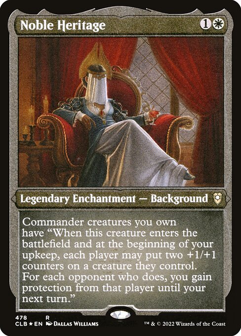 Noble Heritage highlighted card art
