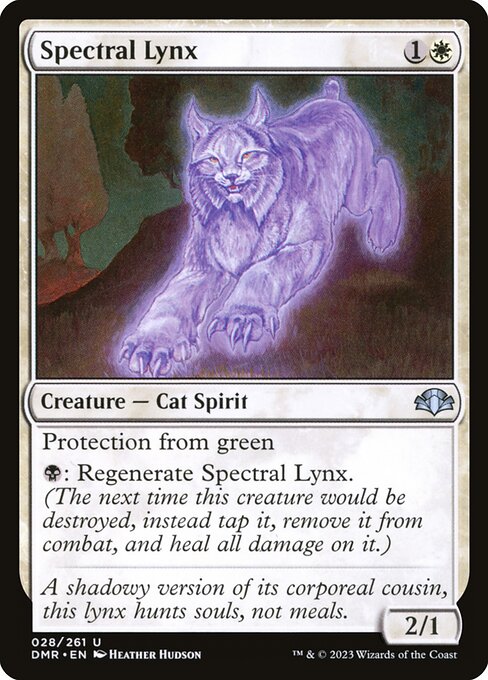 Spectral Lynx highlighted card art