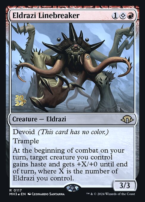 Eldrazi Linebreaker highlighted card art