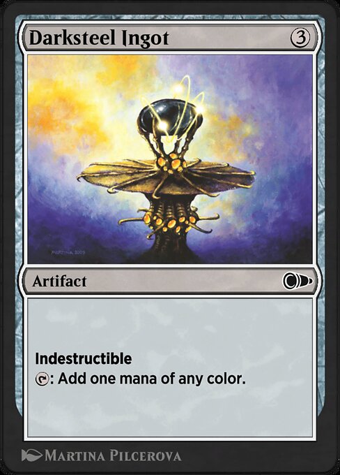 Darksteel Ingot highlighted card art