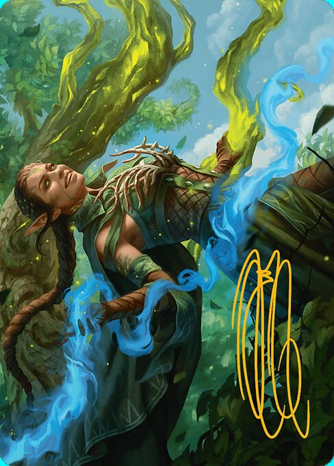 Nissa, Worldsoul Speaker // Nissa, Worldsoul Speaker highlighted card art