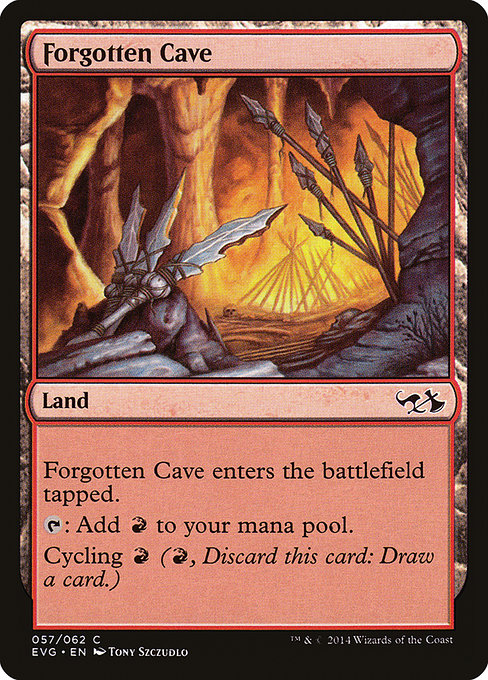 Forgotten Cave from Duel Decks Anthology: Elves vs. Goblins