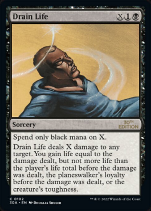 Drain Life highlighted card art