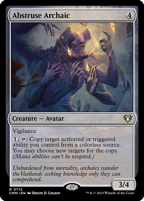 Abstruse Archaic highlighted card art