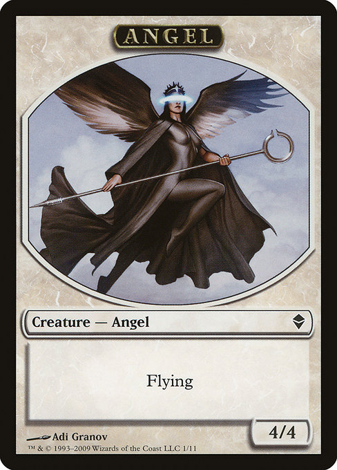 Angel from Zendikar Tokens