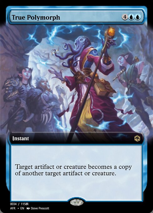True Polymorph highlighted card art