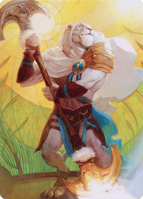 Ajani, Sleeper Agent // Ajani, Sleeper Agent highlighted card art