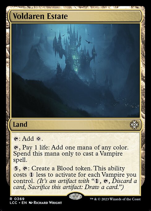 Voldaren Estate from The Lost Caverns of Ixalan Commander