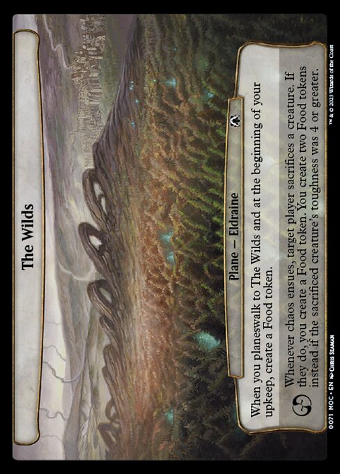 The Wilds highlighted card art