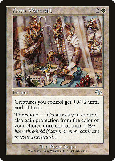Aven Warcraft highlighted card art