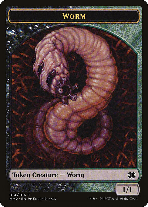 Worm from Modern Masters 2015 Tokens