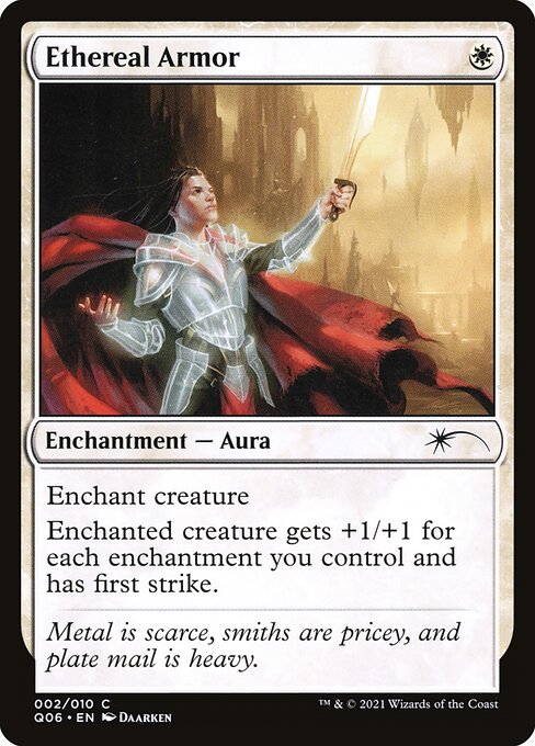 Ethereal Armor from Pioneer Challenger Decks 2021