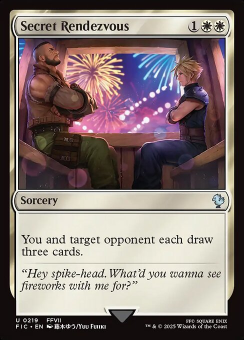 Secret Rendezvous highlighted card art