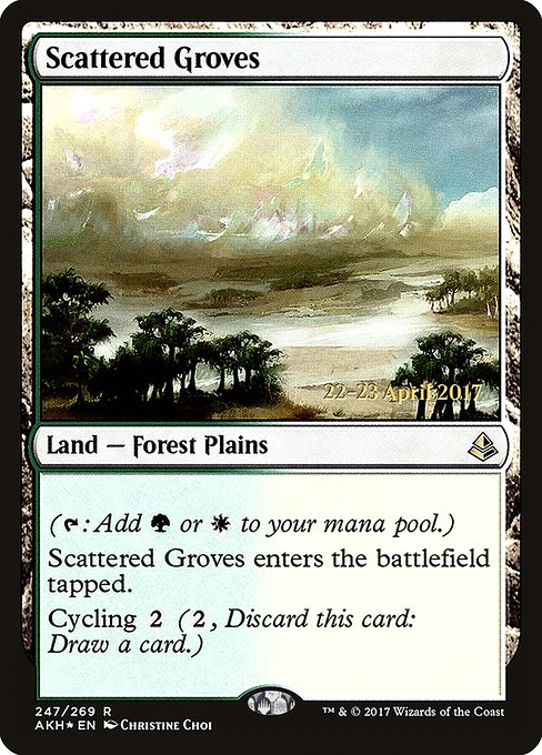 Scattered Groves from Amonkhet Promos