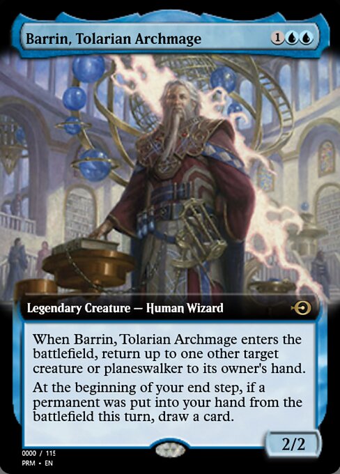 Barrin, Tolarian Archmage from Magic Online Promos